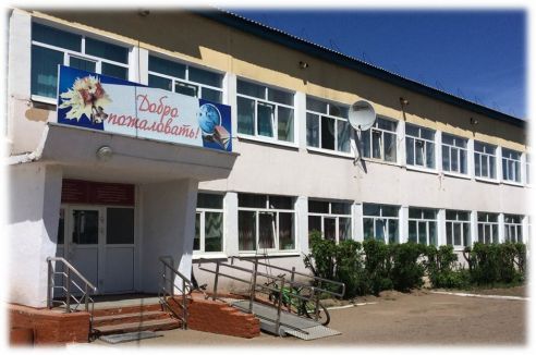 Фасад МАОУ Иволгинской СОШ Фасад МАОУ Иволгинской СОШ